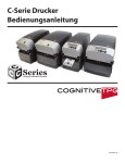 C-Serie Drucker Bedienungsanleitung