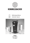 DO 60_2013.indd - ROMMELSBACHER ElektroHausgeräte