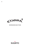 Suunto Cobra2 Bedienungsanleitung
