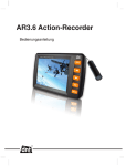 Bedienungsanleitung AR 3.6 Action-Recorder