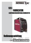 181i Bedienungsanleitung FaBricator