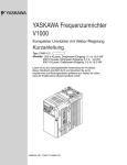 YASKAWA Frequenzumrichter V1000