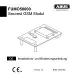 FUMO50000 Secvest GSM Modul