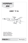 46451.1 EFL UMX F-16 BNF Basic manual.indb