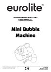 Mini Bubble Machine