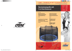 Gartentrampolin mit 3 m Durchmesser