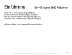 PDF – Gebrauchsanleitung Sony Ericsson v600i