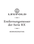 LEUPOLD RX Serie Laser Rangefinder