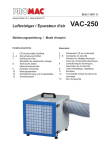 VAC-250 - Promac