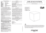 Cube LED Accu Outdoor V 1.1 (Mod. 09-01-03)