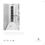 Gebruikershandleiding Sunshower Deluxe