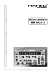 Universalz&auml;hler HM 8021-3