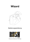 RUSH Wizard Bedienungsanleitung