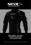 Mute stagne • Dry suits Combinaisons étanches Traje