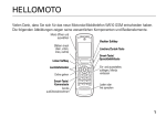 Bedienungsanleitung Motorola W510