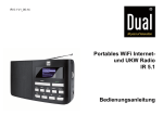 Portables WiFi Internet- und UKW Radio IR 5.1
