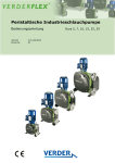 Bedienungsanleitung Schlauchpumpe Verderflex Dura