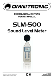 Sound Level Meter - LTT