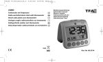 Funkwecker mit Temperatur Radio-controlled alarm