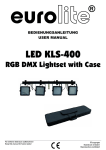 Anleitung Eurolite KLS 400 LED - djs