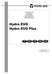 Hydra EVO Hydra EVO Plus - Tecno-Gaz
