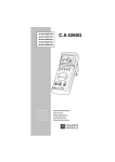 C.A 5260G - Chauvin Arnoux