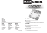 MANUAL - Tanita