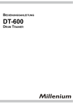 Bedienungsanleitung • Thomann • DT-600