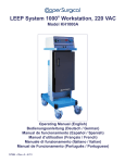 LEEP System 1000® Workstation, 220 VAC Model KH1000A