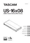US-16x08 Owner's Manual