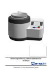 Betriebsanleitung AS 200 jet Stand