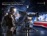 Bedienungsanleitung zur Blackmagic Studio Camera HD als pdf