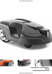 HUSQVARNA AUTOMOWER&reg; 310/315 BEDIENUNGSANLEITUNG