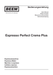 Espresso Perfect Crema Plus - Expert-CM