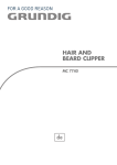 HAIR AND BEARD CLIPPER