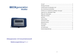 Bedienungsanleitung BlueStar LCD als PDF