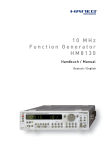Handbuch Frequenzgenerator