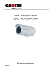 Full-HD IR Bullet IP Kamera Typ HD-PRO410DNW-420DN