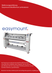 Bedienungsanleitung Easymount-Breitformat