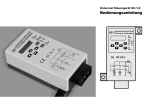 Bedienungsanleitung