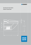 Technische Information Geberit AquaClean