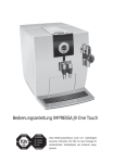 Bedienungsanleitung IMPRESSA J9 One Touch