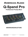 Professional Preamp Mixer BEDIENUNGSANLEITUNG