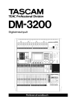 Referenzhandbuch für Tascam DM-3200