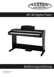 DP-30 Digital Piano Bedienungsanleitung