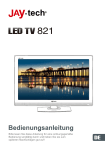 Anleitung LED TV 821 - JAY-tech
