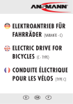 elektroantrIeB FÜr electrIc DrIVe For conDuIte électrIque Pour les