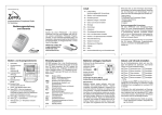 Bedienungsanleitung und Garantie Einstellungsmen&uuml; Batterien