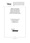 LIBRETTO ISTRUZIONI INSTRUCTION BOOKLET NOTICE D