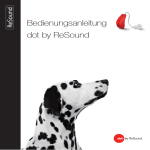 Bedienungsanleitung dot by ReSound